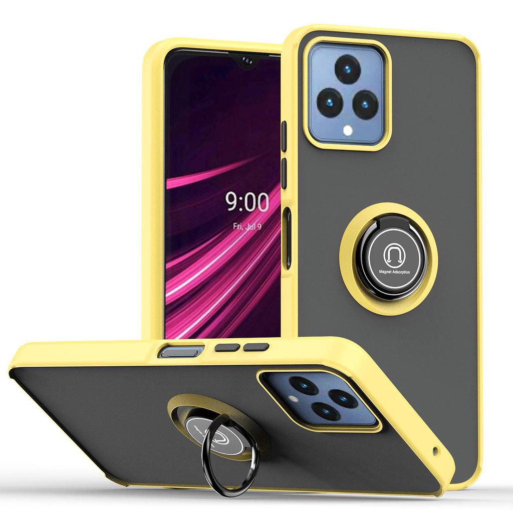 Qiying Magnetic Phone Case for T-Mobile Revvl 6 Pro/Revvl V+ 5G