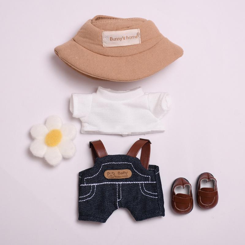 

Новый набор одежды для куклы Лабубу для V1/V2 Ropa кукол Лабубу Набор брюк на лямках