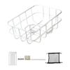 Basket For Mountain Bicycles Leisure Bike Basket Mountain Bike Basket Aluminum Alloy Basket Screw Accessories Included Cycling