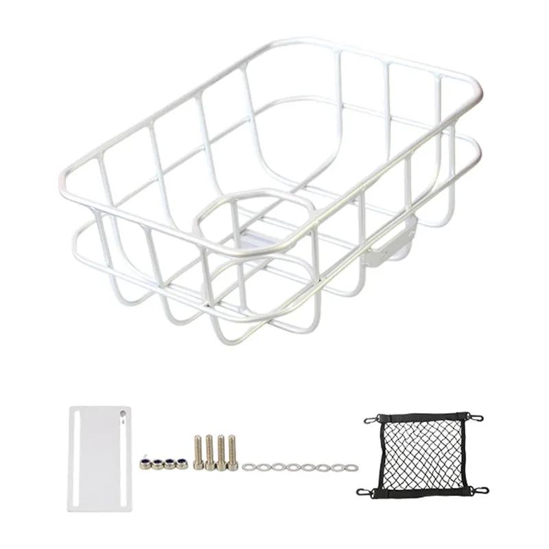 Basket For Mountain Bicycles Leisure Bike Basket Mountain Bike Basket Aluminum Alloy Basket Screw Accessories Included Cycling