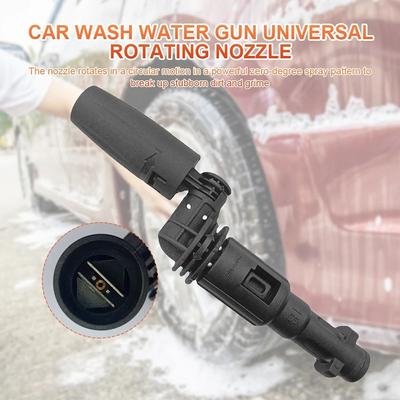 1Pcs Adjustable Angle Washer Nozzle Universal Car Washing High Pressure Cleaner Nozzle 360° Rotating for Karcher Lavor Series