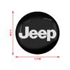Car Rim Cover Decal Tire Wheel Center Hub Cap Sticker Emblem Decal For Jeep Grand Cherokee WJ WK WK2 Wrangler TJ JK 2 4 Puertas
