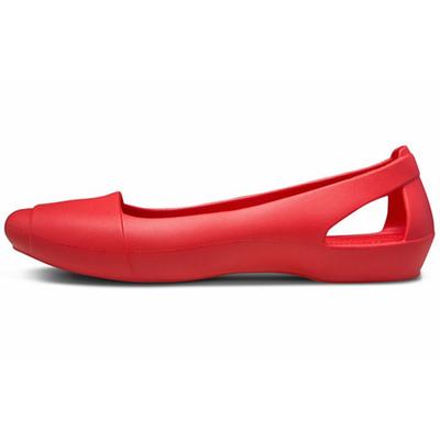 Flat Red Anti-Slip Sandals Women's Red