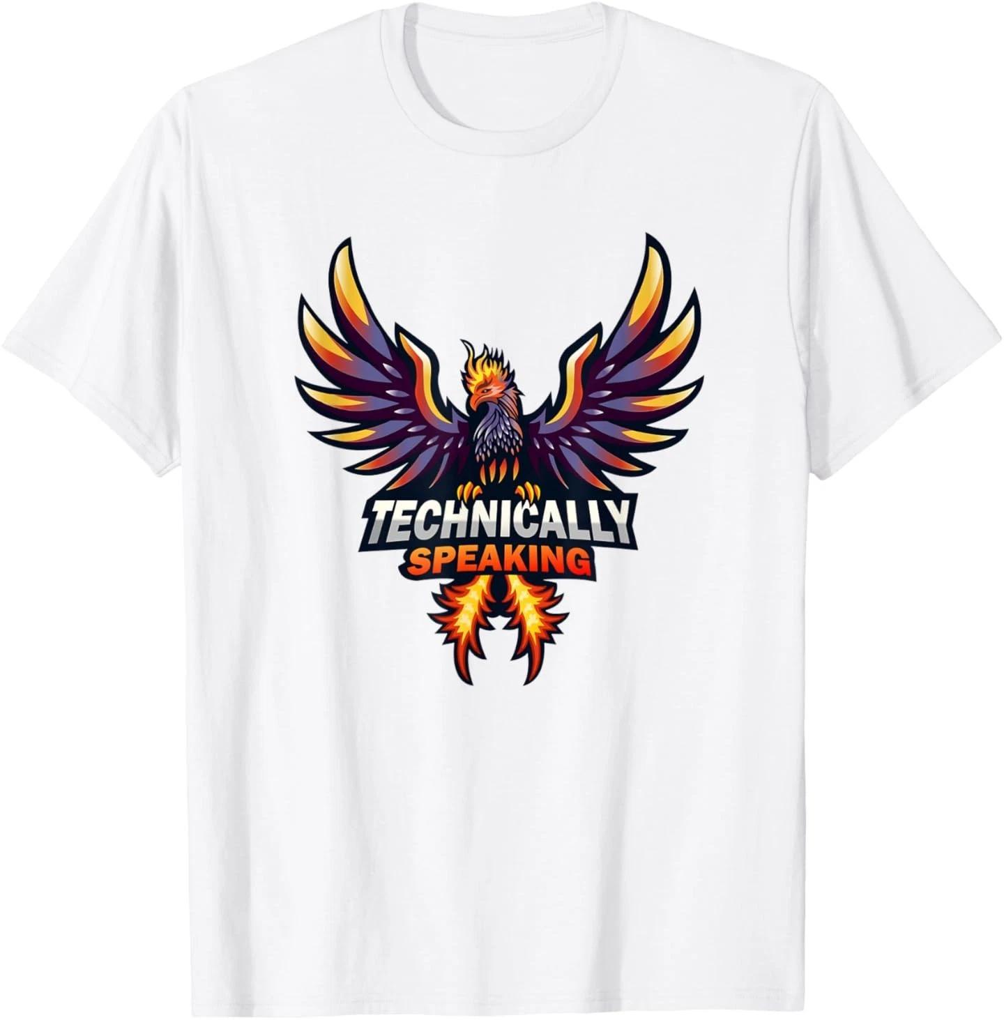 

Technically Speaking News 100% Cotton T-shirt Mens Tees Top 4XL
