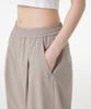 MUSINSA STANDARD WOMAN [Cooltandard] Women'S One-Tuck Wide Elastic Banding Slacks [Light Beige]