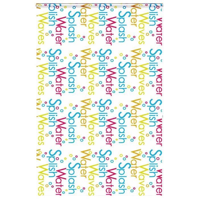 VidaXL Roller Shower Curtain with Cassette Fabric Width 146 Cm, Shower Blind, Roller Blind 4015039