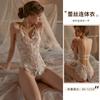 Xianyi Sexy Lingerie Sexy Lace Backless Open Onesie Deep V Perspective Passion Suit Midnight Temptation 423