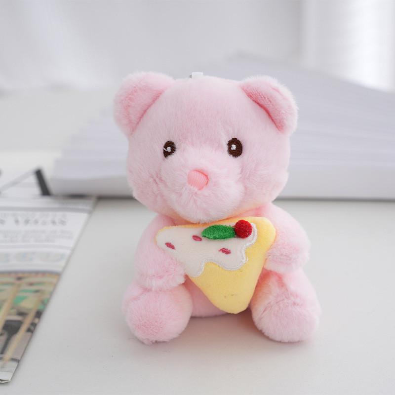 

Очаровательная новая плюшевая фигурка медведя Мягкая и приятная на ощупь Сидячая игрушка для детей Брелок