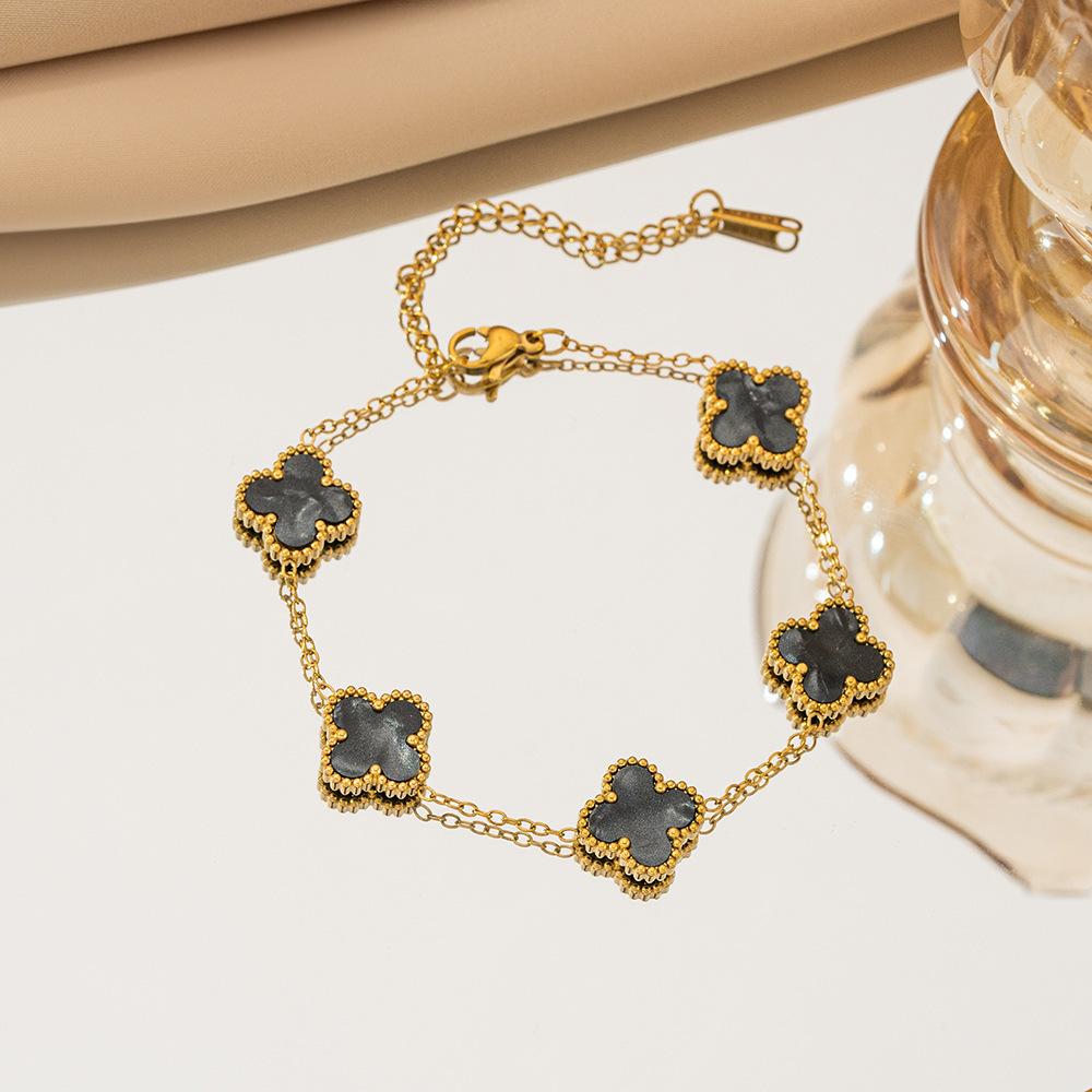 Four-leaf Clover Bracelet Women's Jewelry Accessories New High-end Bracelet