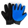 Rubber pet grooming gloves for removing loose fur, pet hair removal brush, cleaning scraper, cat pet hair brush, 5-pack.