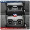 Rear AC Air Vent Outlet Frame Panel Cover Trim Decor For Chevy Silverado -24