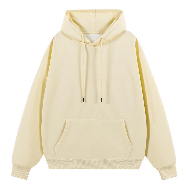 

2025 Autumn Solid Color Loose Hoodie for Couples XXL