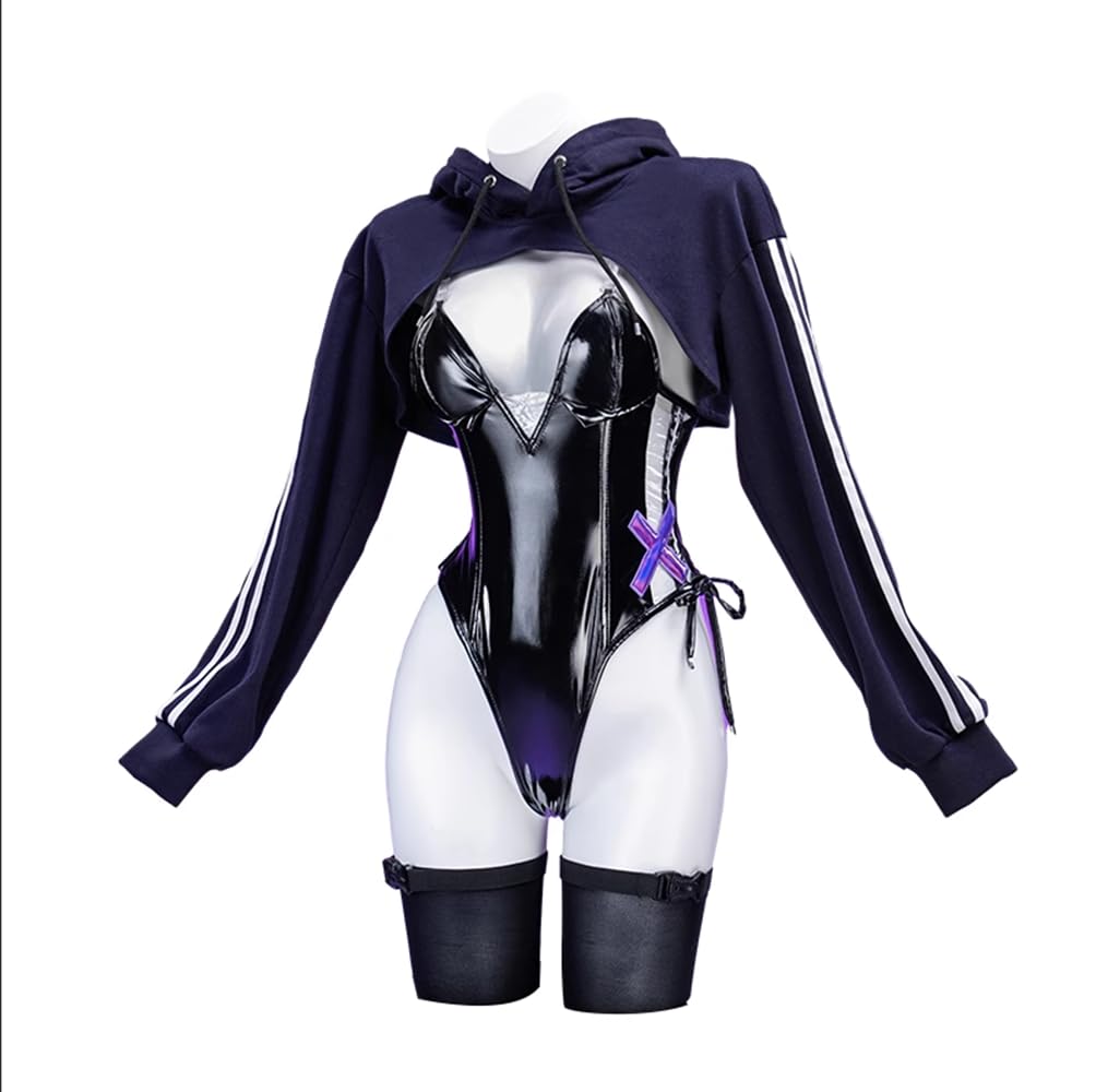 

Pupubanbanya Lavender Teddy Bear Hunter Cosplay Costume, Christmas Costume, Sports Bunny Girl, Size LL/LLL