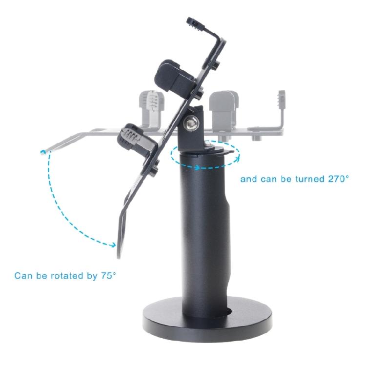 POS Machine Display Bracket Stand Retail Shop Adjustable Card Terminal Stand With Concealed Cable Channel