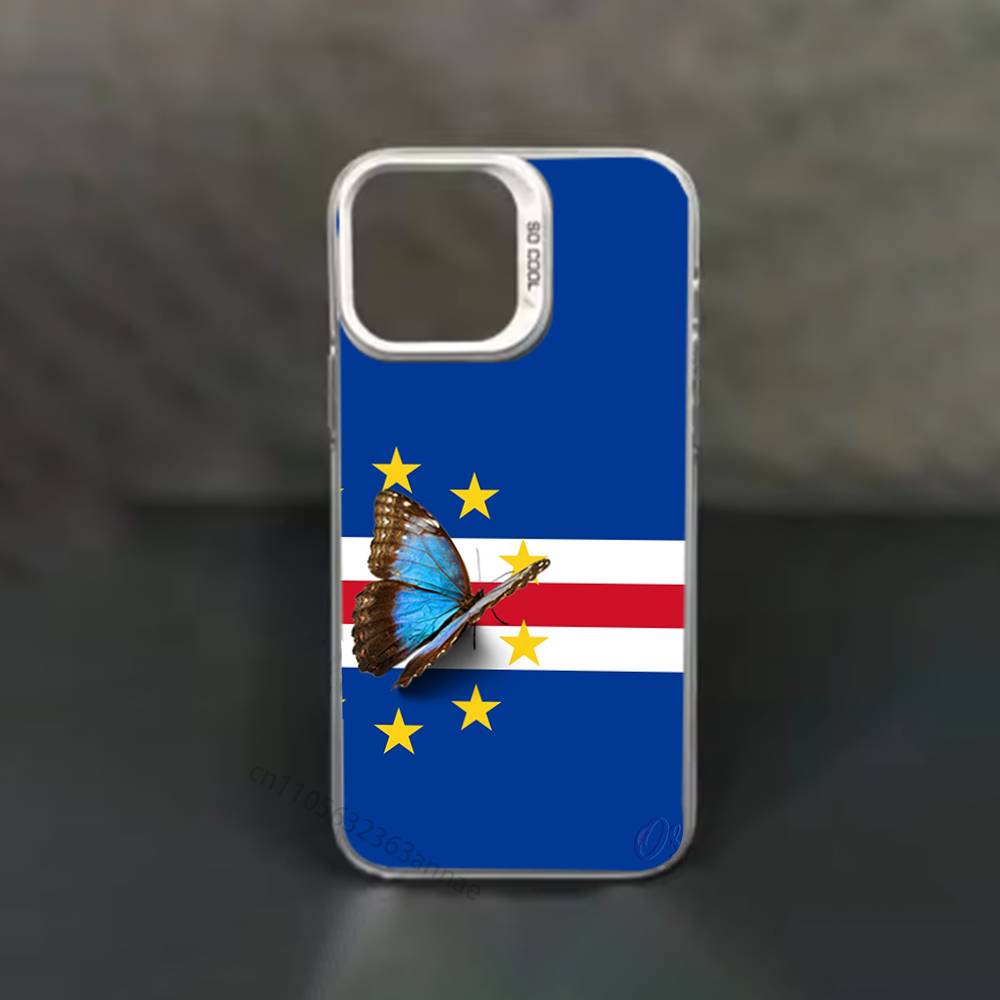 Cape Verde Phone Case for iPhone 15 16 Pro Max Air SE 11 13 Pro 14 Plus 12 11Pro 15Pro Max 16e Cover