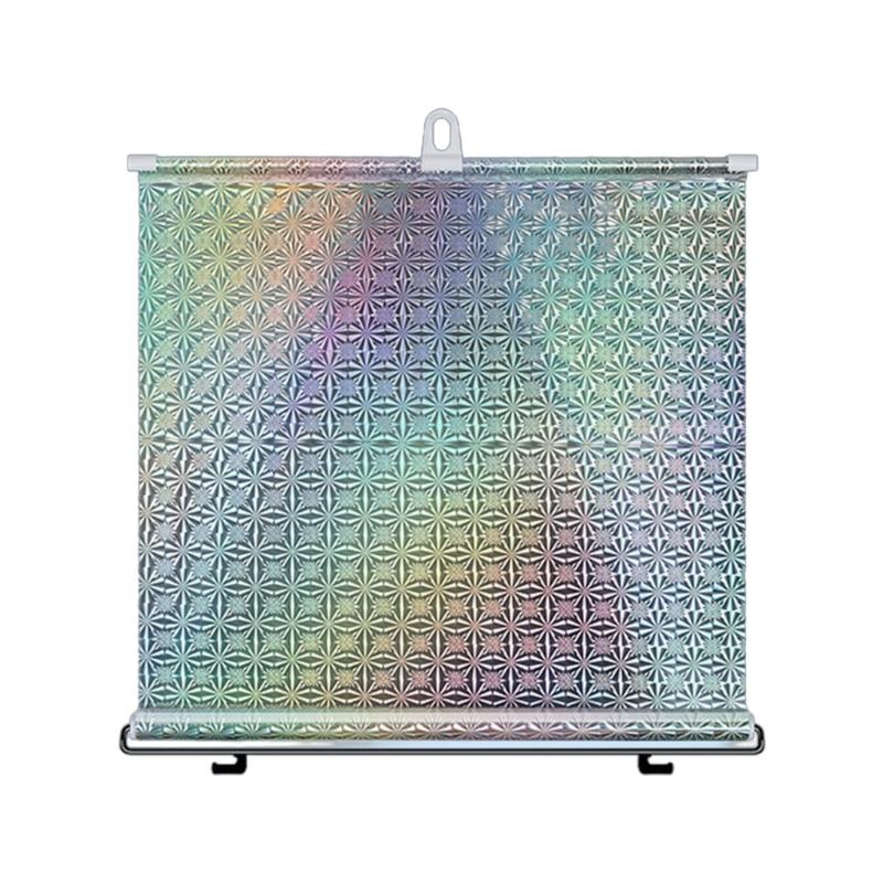 Simple to Install Window Shade Retractable Suction Cup Shade PVC for Sun Shade