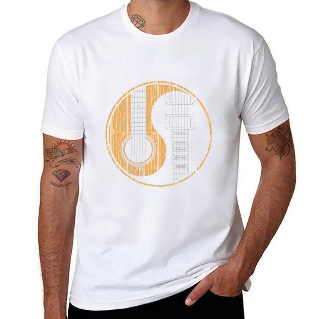 Acoustic Bass Guitar T Shirt Tshirt Construction Work Tee Shirt