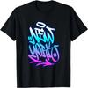 New York City Graffiti Kunststil Illustration Grafikdesign T-Shirt