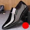 Leather Cowhide Spring Men's Leather Shoes Men's Versatile Business Dress Shoes British Casual Wedding Shoes