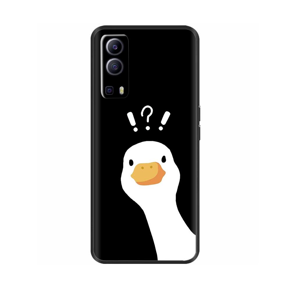 For Vivo Y52 5G Case For Vivo Y72 5G Soft TPU Silicone Cute Cartoon Shell Phone Back Cover For Vivo Y72 Y52 Cases Y 52 72 Fundas