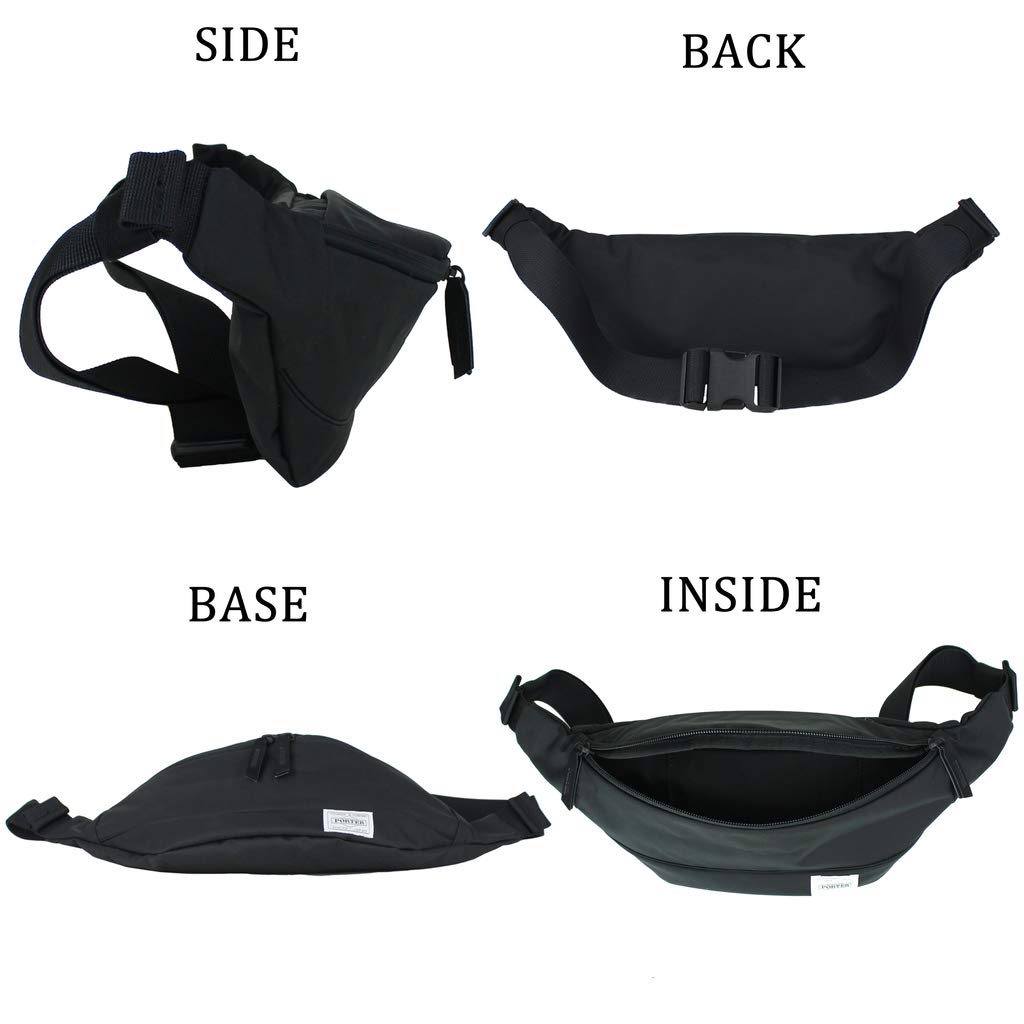 Porter Girl Mousse Waist Bag Navy (L) 751-18181