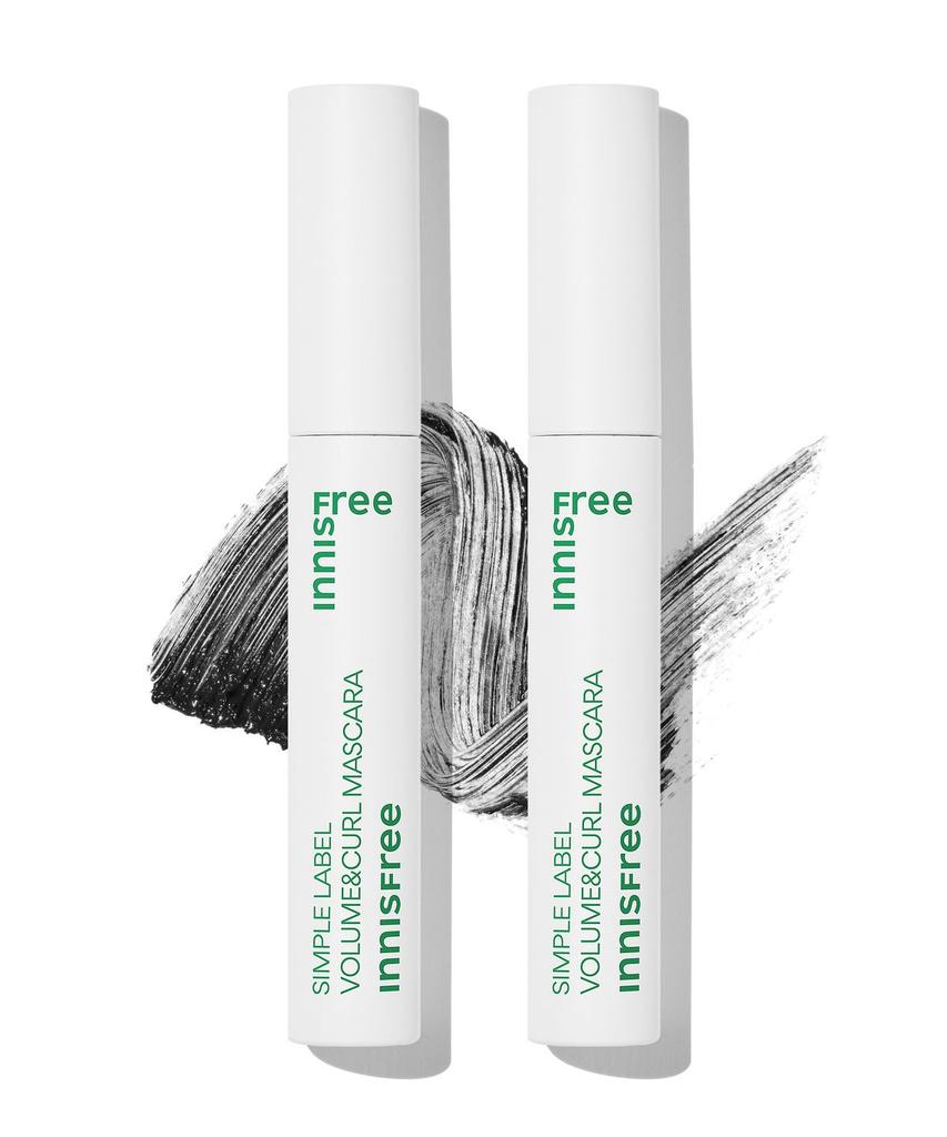 Simple Label Volume & Curl Mascara 7.5g 2 pieces