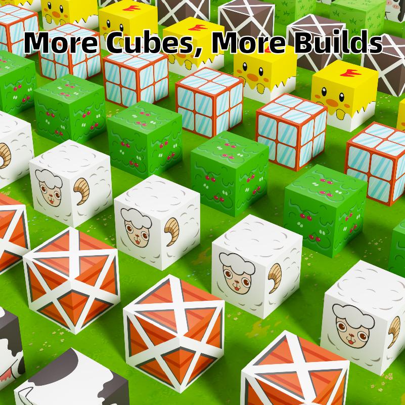 100PCS DIY Magnetic Building Block Set Home-Made Educational Toy Kit for Kids Creative Construction Playset