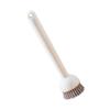 Innovative Handle Scrub Brush with Built In Liquid Storage for Efficient Dishwashing and Pot Cleaning
