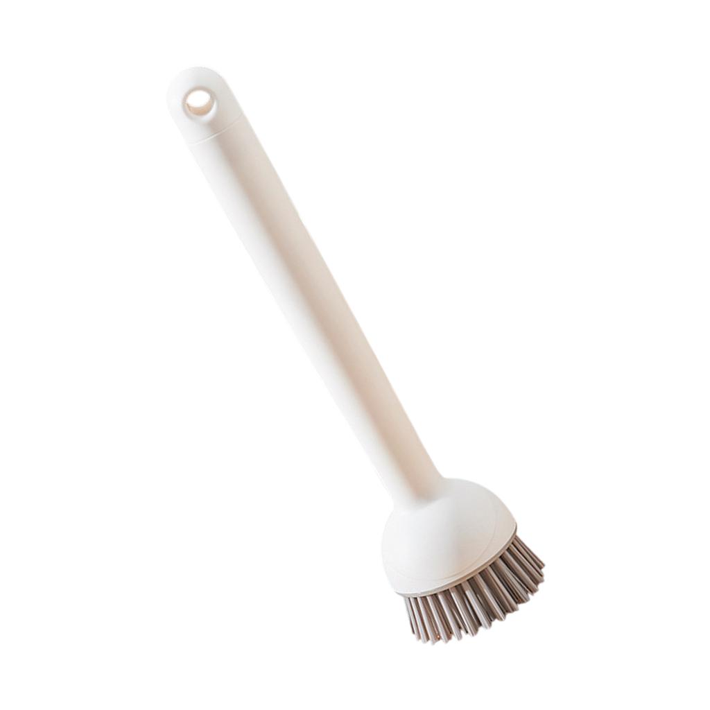 Innovative Handle Scrub Brush with Built In Liquid Storage for Efficient Dishwashing and Pot Cleaning