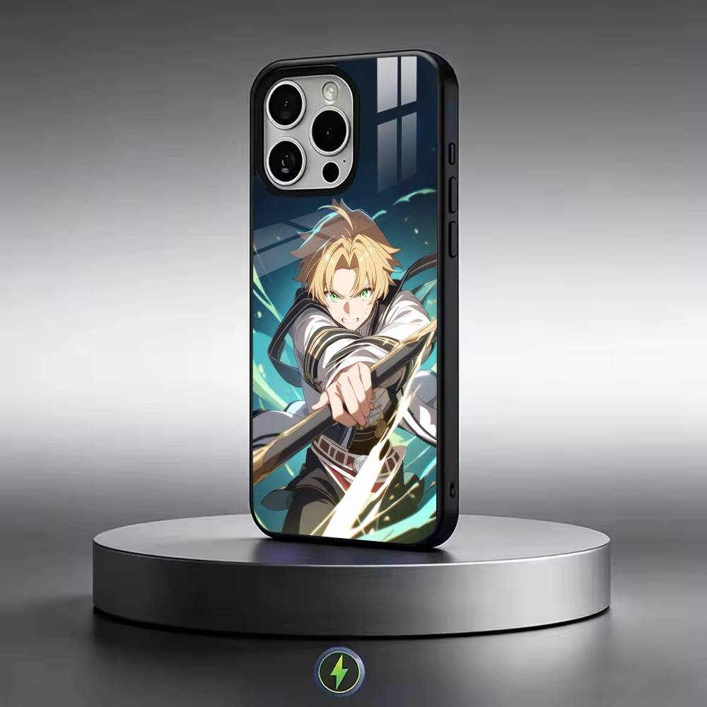Comic Mushoku Tensei Greyrat Phone Case For iPhone17,16,15,14,13,12,11 Plus,Pro Magnetic For Magsafe Wireless Charging
