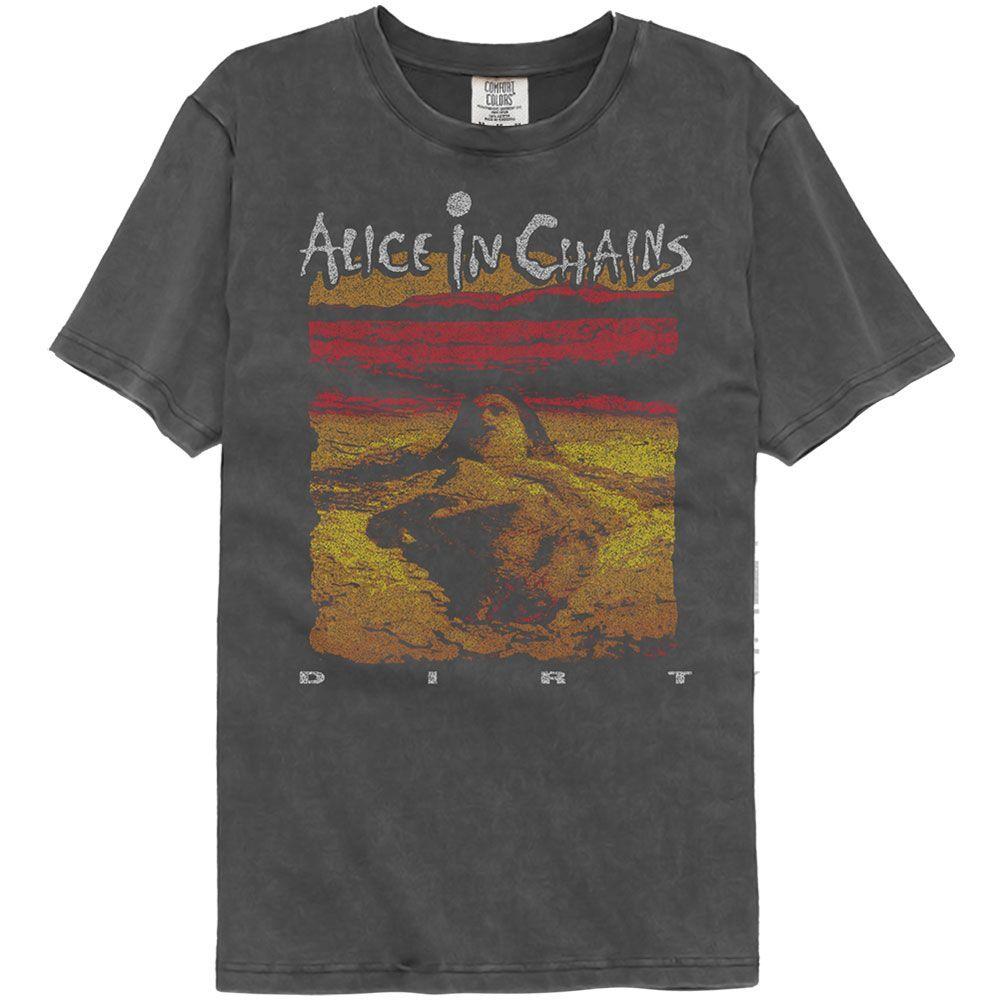 Alice In Chains Dirt Album Art Tričko s hudebním motivem Comfort Colors
