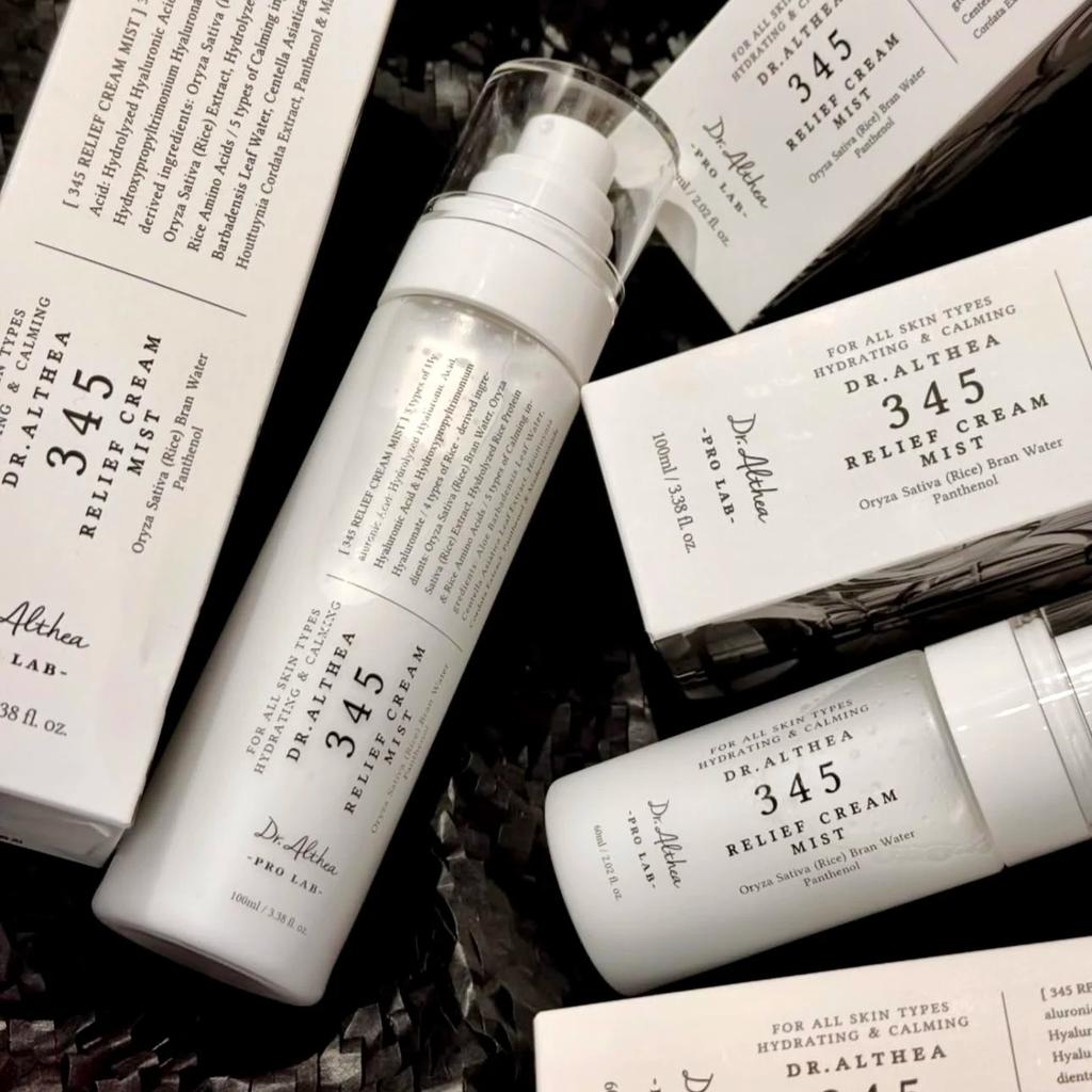 Original Dr.Althea 345 Relief Cream Mist 147 Antioxidans Aufhellende Feuchtigkeitsspendende Creme Intensive Reparatur Original Essenz Mist
