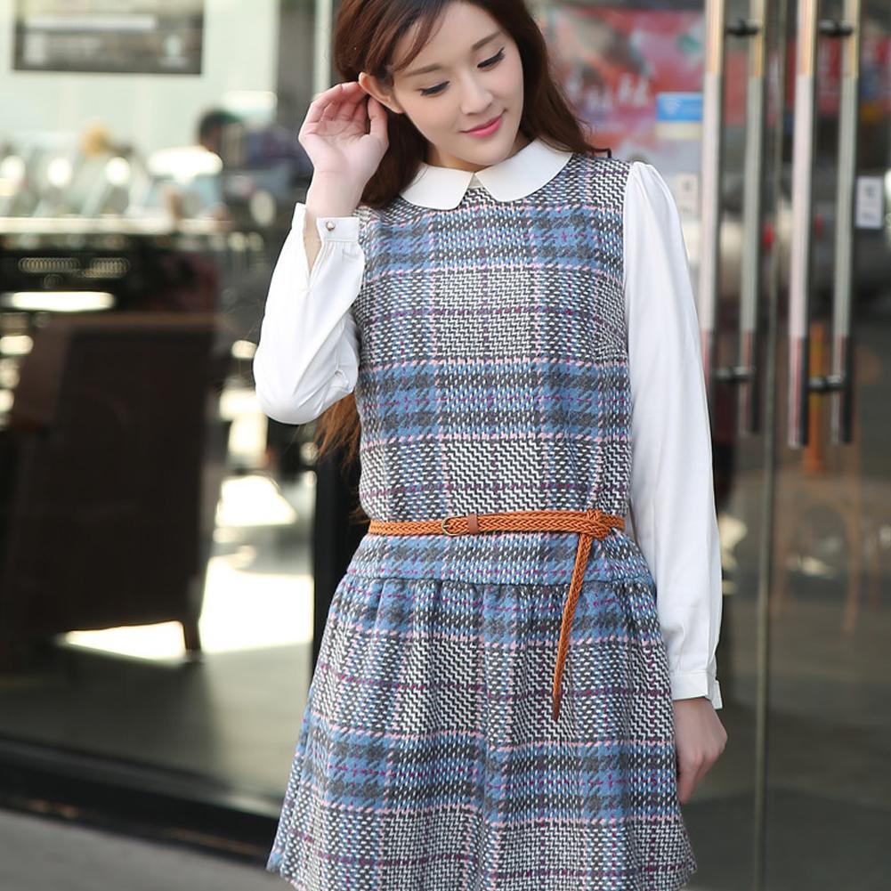 Women Retro Bohemia Woven Belts Female Classic Slender Braided Thin Belt Ladies Thin Braid Waist Belt for Dress