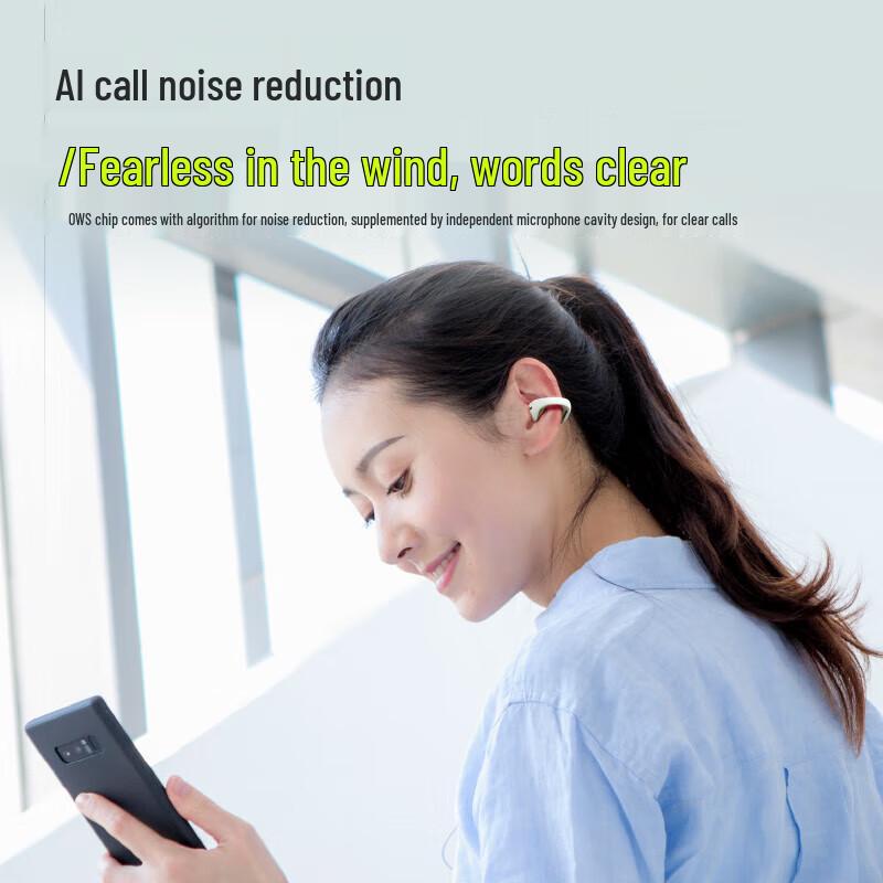 LANSEN AirSoul Open-Ear Clip-On Wireless Sports Headphones