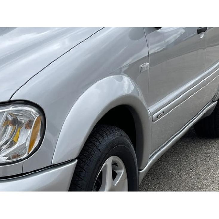 Clear Lens Amber Full LED Strip Fender Side Markers For 1998-03 Mercedes W163 ML