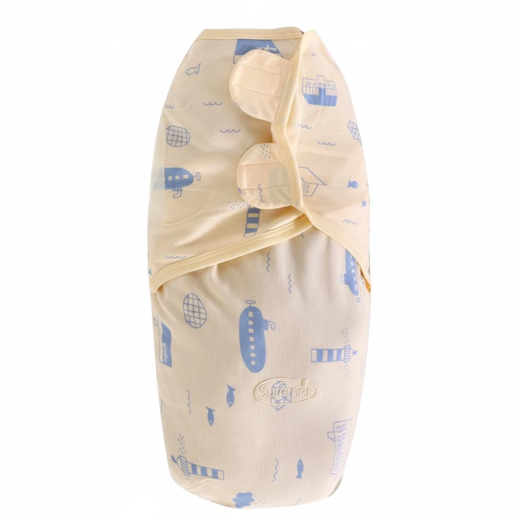 Newborn Pure Cotton Cartoon Swaddle & Sleeping Bag, Class A