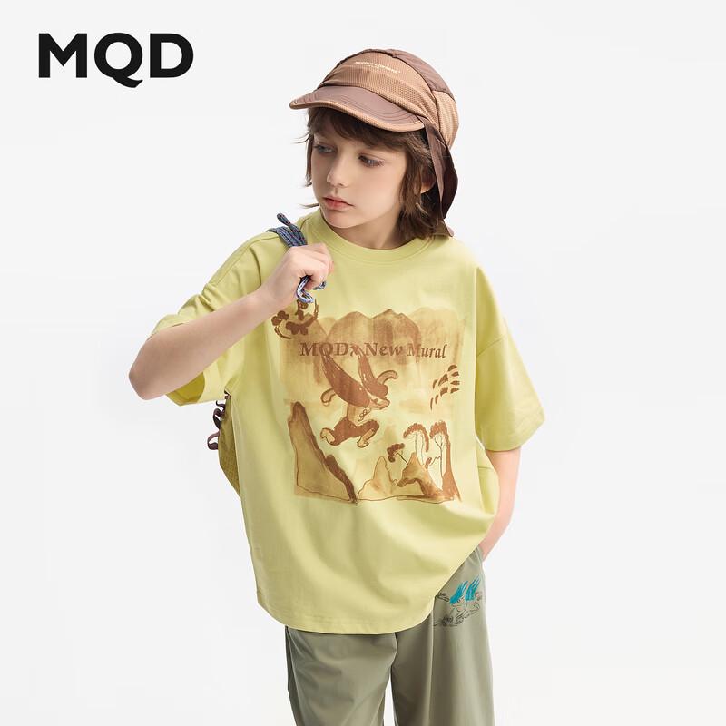 MQD Boys  Short Sleeve Cartoon T-Shirt 120