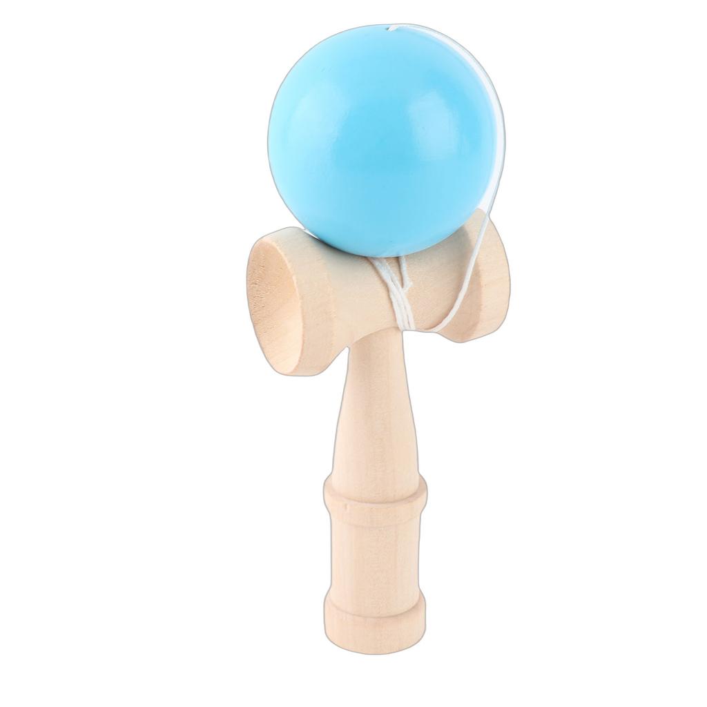 Kendama Wooden Kendama Toy Portable Kendama Improves Hand Eye Coordination with String for Indoor and Outdoor