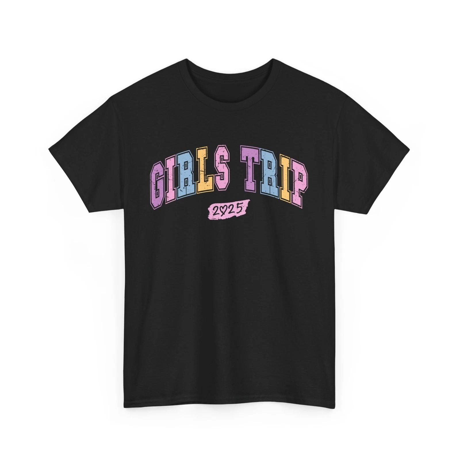 

Pack Light & Travel Far Shirt | Perfect for Adventure Seekers - Girls Trip 2025 S