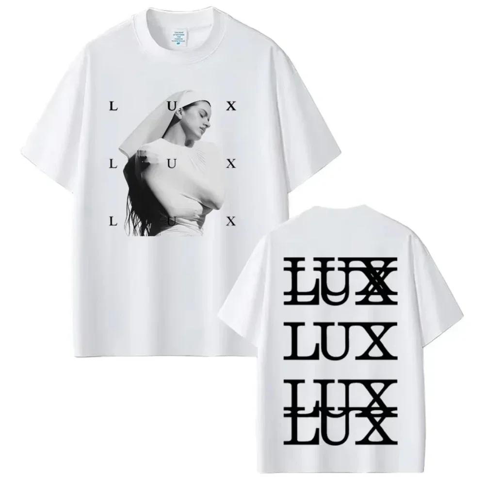 Singer Lux Rosalia Fashion Printed Tshirts Unisex Wounisex Harajuku Clothing Tshirts Shortsleeved Casual Cotton Tshirts Streetwear