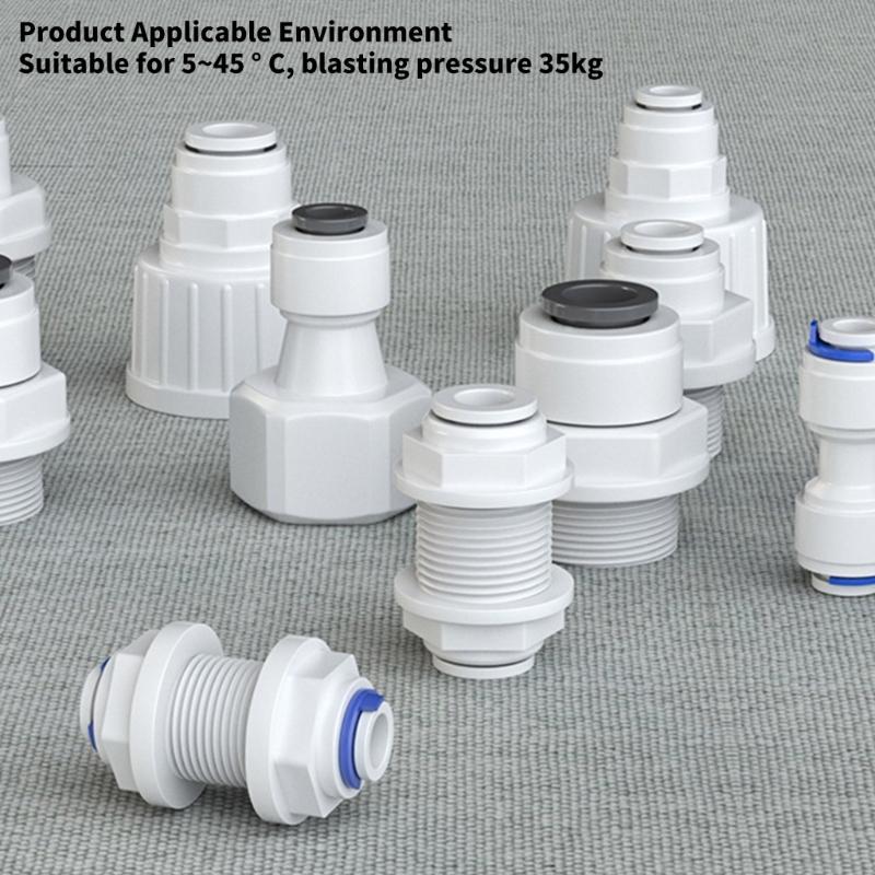 Water Purification Fittings Assembly Universals Connection Set Convenient Water Hose Set for Fridges and Ice Makers