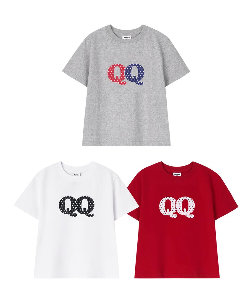 Eikyueikyuhauseukeulleob Big Qq T-Shirt [Melange Grey]