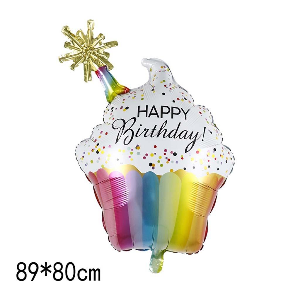 Premium Happy Birthday Aluminum Foil Balloons Ideal For Memorable Celebration Events