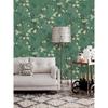 Flower Tree Peel and Stick Wallpaper Green Self Adhesive Contact Paper Removable Waterproof Contact Paper for Wall Home Decor