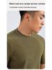 Men’s Short-Sleeve Velvet Heating Sports Shirt with Hyaluronic Acid - Ideal for Autumn and Winter Layering