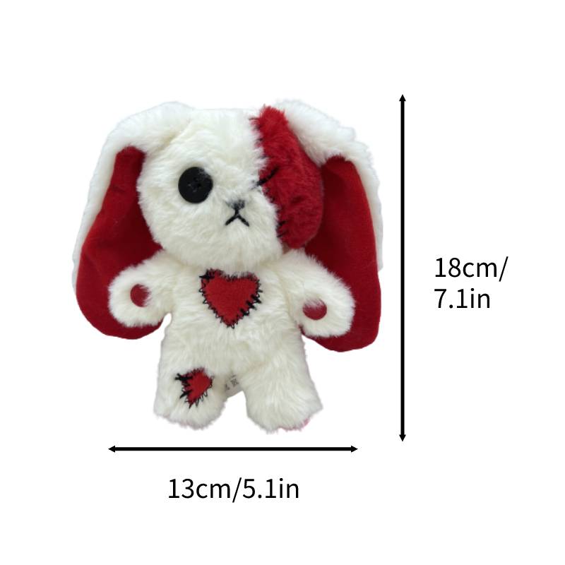

Zombie Dreadfuls Love Rabbit Stuffed Toy Plush Doll Game Peripheral Gift White
