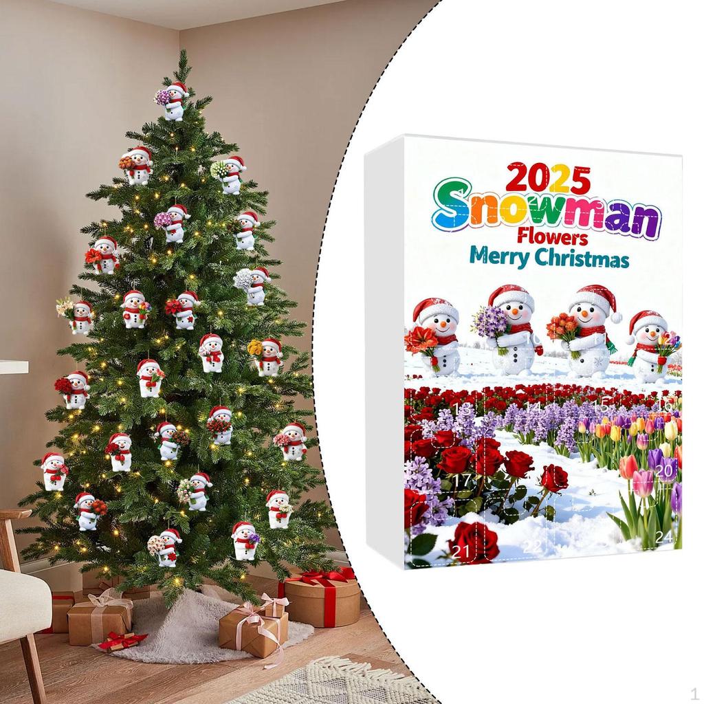 Weihnachts-Adventskalender 24 Tage Countdown