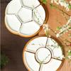 Ceramic Snack Platter Fruit Plate Dried Fruit Plate Snack Plates Candy Bowl Dessert Plates Dim Sum Dish Refreshments Tray