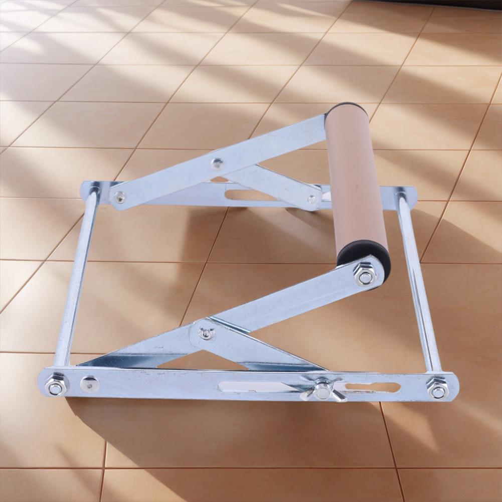 Adjustable Cutting Machine Support Frame Cutting Machine Material Rack Stainless Steel Tripod Auxiliary Support Bracket Foldable