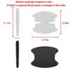 8 Pcs Vinyl Door Handle Bowl Accessories Protector Film Transparent Sticker Car
